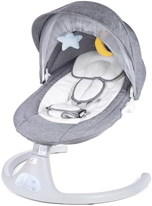 Cadeira de Descanso e Balanço para Bebê Bliss Baby Style com Músi...