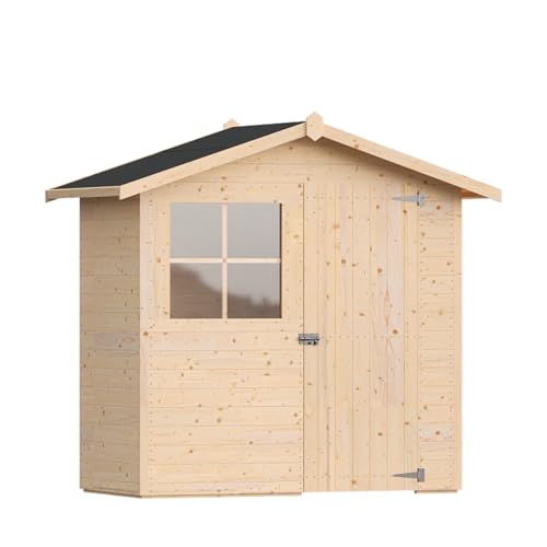 Casetta da giardino in legno per esterno 2Mq 200x100 20mm MADE IN ITALY (SENZA PAVIMENTO)