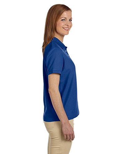 Devon & Jones Ladies' Pima Piqué Short-Sleeve Polo Xl French Blue #TOP2