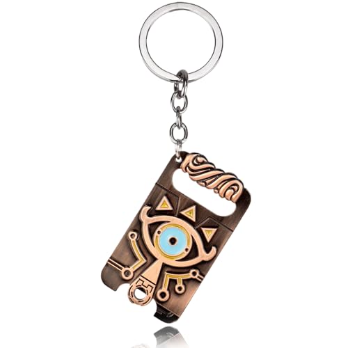 BJPERFMS Zelda Llavero, Zelda Llavero de Metal, Llavero Zelda, Llavero de Juegos, Temáticos Llaveros para Aficionados, Zelda Keychain, Zelda Accesorios, Regalo para Niños Aficionados