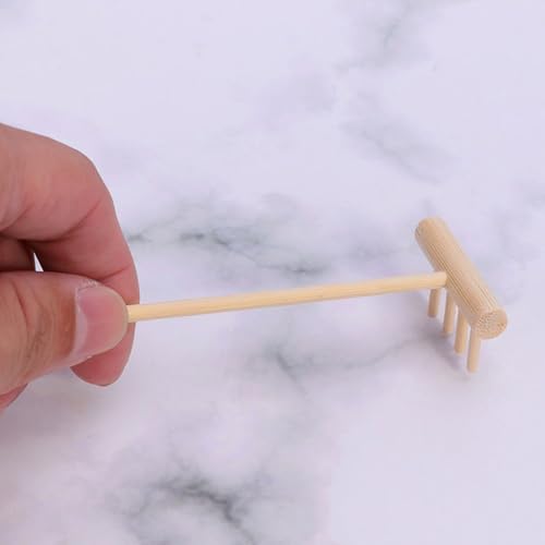 Kit De Herramientas para Jardín De Arena Zen De Escritorio 5 Piezas Mini Rastrillos Rastrillos De Jardín Manualidades Accesorios De Escritorio para Jardín - imagen 6