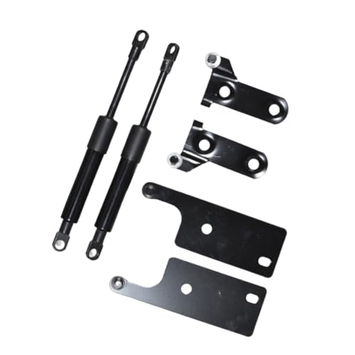 JINGLINGKJ Kofferraumstreben für Hilux GUN125 GUN126 Revo Pickup 2015–2021 Heckklappe, Gasdämpfer, unterstützt zwei Jahre Garantie (normal schwarz)