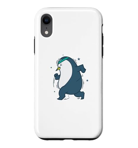 Penguin Going Jogging ��ɓ��� �X�}�z�P�[�X iPhone XR �p