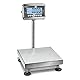 KERN Serie SFB Edelstahl Plattformwaage mit Hochanzeige und Schutzklasse IP65/IP67, 50kg Wägebereich, 5g Ablesbarkeit, 300mm x 240mm