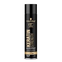 Schwarzkopf Extra Care Styling Keratin Strength Hairspray, Extra Strong Hold, 250g