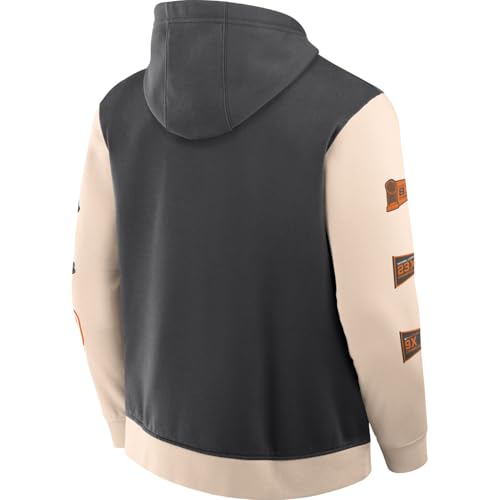Sudadera San Francisco Giants MLB Retro Prints chaqueta con capucha y bolsillos 2