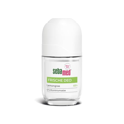 Sebamed Deo Roll-On Frische Deo Lemongras 50 ml mit 48 Stunden Wirkung ohne Aluminiumsalze effektive Wirkformel mit Bisabolol pH-Wert 5 5 stärkt den Hautschutzmantel
