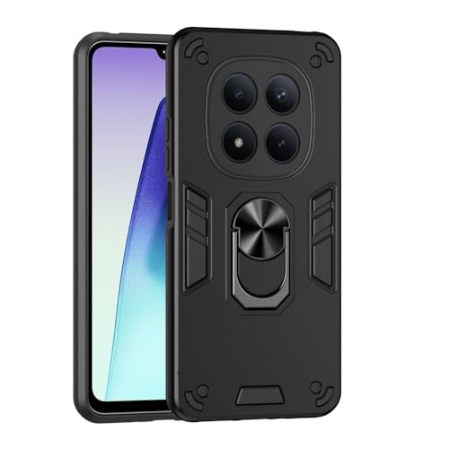 Coque Xiaomi Poco M8 Pro 5G antichoc avec support silicone noir