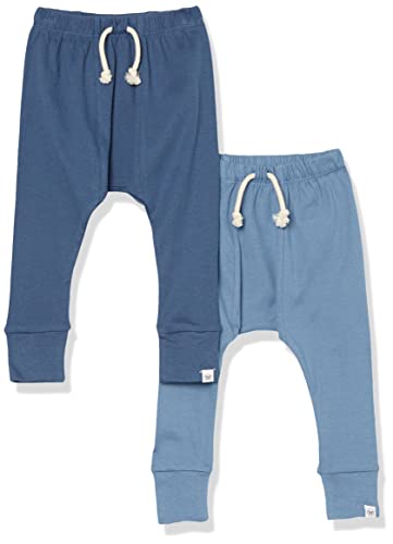 Image of HonestBaby Multipack Honest Pants Joggers Pull on 100% Organic Cotton for Infant Baby and Toddler, Boys, Girls, Unisex