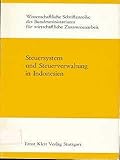 Steuersystem und Steuerverwaltung in Indonesien,