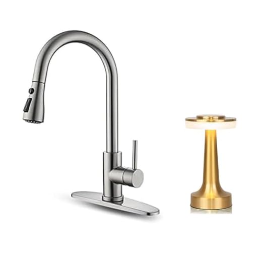 Kitchen Faucet with Pull Down Sprayer Multitask Mode Single Handle High Arc Pull Out Kitchen Sink Faucet Offers Efficient Cleaning for RV, Laundry, Bar
