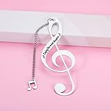 Bookmark for Women Men Music Lover Gifts for Him Her Girls Boys, Enjoy The Next Chapter Graduation Christmas Birthday Anniversary Retirement Gifts Graduation Gifts for Women