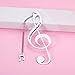 Bookmark for Women Men Music Lover Gifts for Him Her Girls Boys, Enjoy The Next Chapter Graduation Christmas Birthday Anniversary Retirement Gifts Graduation Gifts for Women