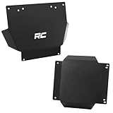 Rough Country Skid Plate Kit for 2024-2026 Toyota Tacoma 2WD/4WD (Non-Hybrid) - 11-Gauge Steel Underbody Armor + Differential Skid, Gloss Black