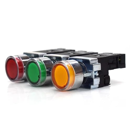Interruptor de botón XB2 de 22 mm para evitar fallos de apagado en paneles 5