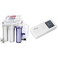 iSpring RCC7AK, NSF Certified, Alkaline 6-Stage Reverse Osmosis System with Filter Lifespan Reminder, pH+ Remineralization RO Water Filter System Under Sink