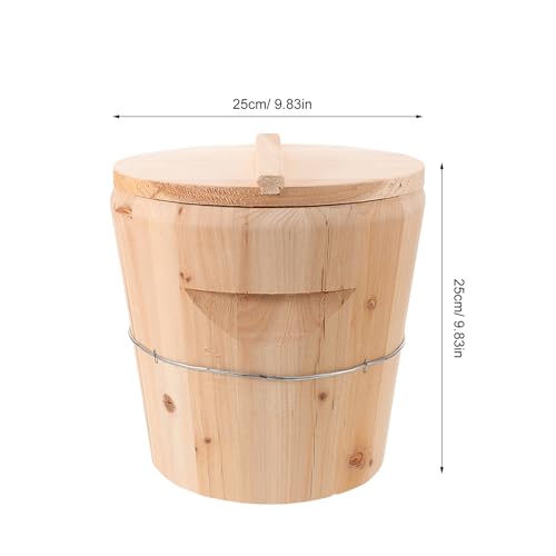 Barril de madera clásico SHINEOFI con diseño retro de alta gama 3