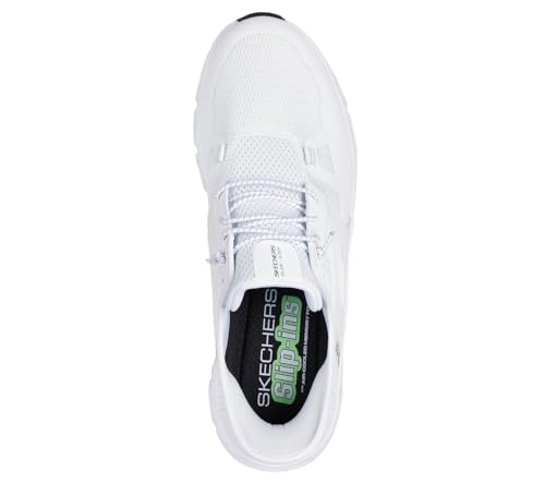 Skechers Skechers Men's Glide-Step Pro Trainers, White Mesh Hotmelt, 8.5 US