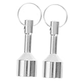 AKOOSY 2 pièces Aimant Porte-clés Magnétique Testeur Or Compact et Portable Kit Test Bi...