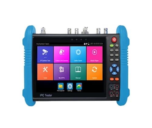 IPC-9800 CCTV カメラテスター 8MP AHD TVI SDI CVI 8K IPC テスター VGA PoE 7 インチ RJ45 ケーブル TDR テスト UTP ケーブルトレーサー(IPC-9800MOVTADHS)