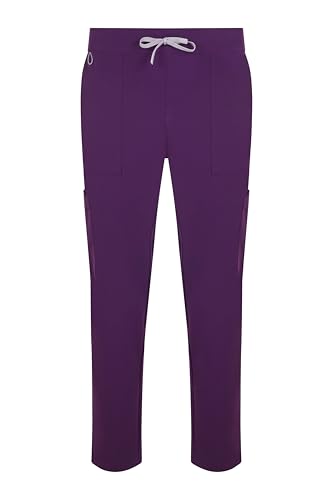 Pantalon de pyjama droit VELILLA 533020S Atlas en prune taille XL