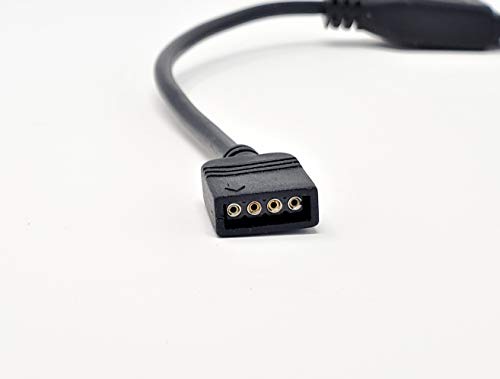 Image of Micro Connectors 1 to 4 RGB Splitter 50 cm Cable / 2-Pack