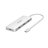 Anker 4-Port USB-C Portable Data Hub, with a Premium Power Delivery Charging Port for MacBook Pro 2016, Chromebook Pixel and Other Devices