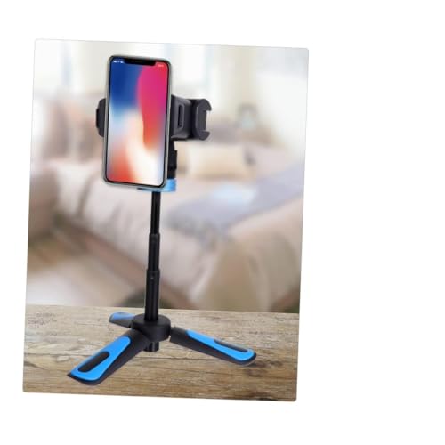 Soporte para teléfono móvil SHINEOFI con trípode mini regulable para videollamadas nítidas