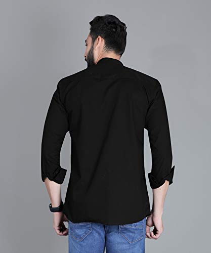 Image of FIFTH ANFOLD Men's Striped Slim Fit Shirt