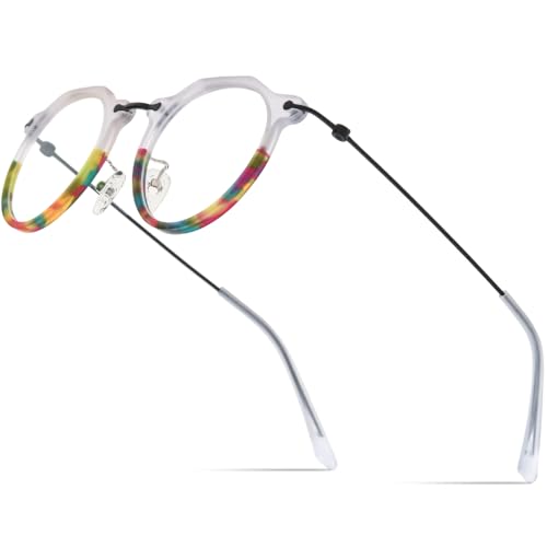 Image of FONEX Acetate Titanium Glasses Frame Men 2024 New Square Eyeglasses Spectacles Eyewear F85843
