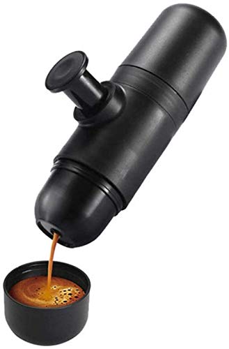 Portable Espresso Coffee Machine Simple Moving Manual Mini Coffeepot Scope Design Use Outdoors, One Size - Image 5