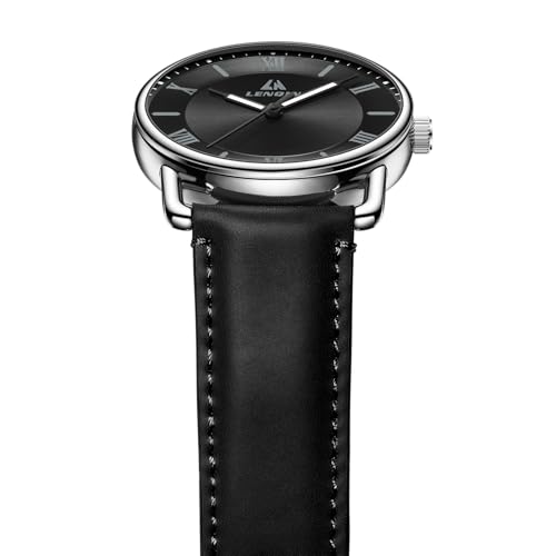 Image of LN LENQIN Mens Watches Unisex Military Sport Nylon Strap Stylish Luminous Fashion Analog Quartz Watch for Men Waterproof Army Tactical Casual Wristwatch
