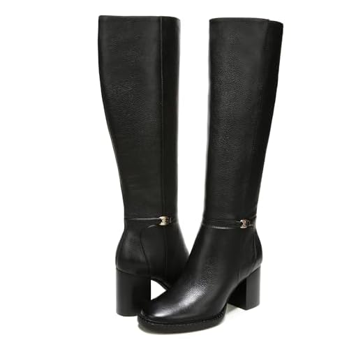Sam Edelman Women's Elsy Knee High Boot, Black, 8.5