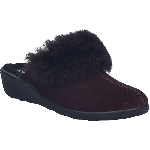 Mule Avignon 306 Josef Seibel violette pantoufle chaude et confortable pour femme