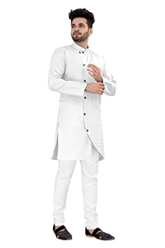 Image of Kurta pyjama for Mens In cross patten and classis colours