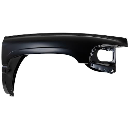 Evan Fischer Front Passenger Side Fender Compatible with 1994-2001 Dodge Ram 1500, 1994-2002 Ram 2500, Ram 3500, Primed Steel with Antenna Hole CH1241186