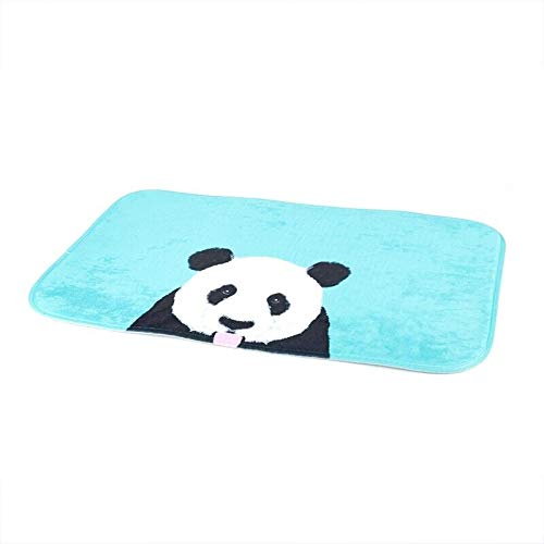 UBERSWEET® 40cm*60cm Mat Outdoor Indoor Antiskid Decor Doormat (Blue Panda) Q9P6