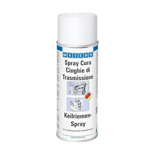 WEICON Spray per Cinghie 400 ml, per cinghie di trasmissione per carichi pesanti