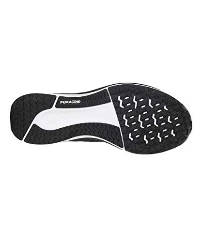 Puma Men's Road Running Shoe, Black Lava Blast, 7