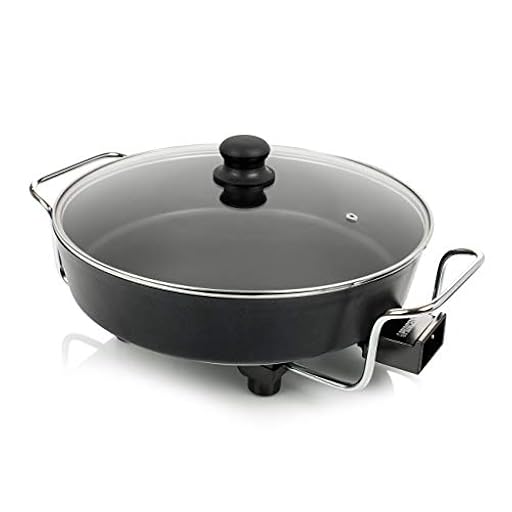 Princess 162367 Multi Wonder Chef Pro, Cazuela multiusos eléctrica versátil, 35 cm de diámetro, 7 cm de profundidad, termostato regulable, 1800 W, Negro | Ya disponible en tu tienda friki favorita! En mundofriki.es!