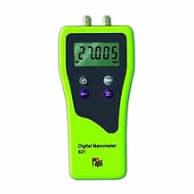 TPI 621 Dual Differential Input Manometer, 5 Digit LCD, +/-0.5 percent Accuracy, 0.01" H2O Resolution, +/-120" H2O Range