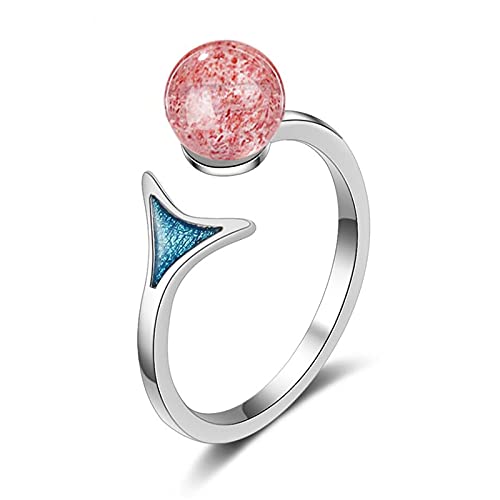 Bague ajustable femme en argent S925 cadeau idéal anniversaire