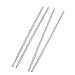 Ruilogod Stainelss Steel Non- Twist Design Chopsticks 2 Pairs Silver Tone (id: 847 e98 888 2f7 51a