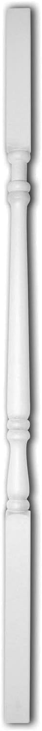 Georgian Spindle GM090W White (W)32mm