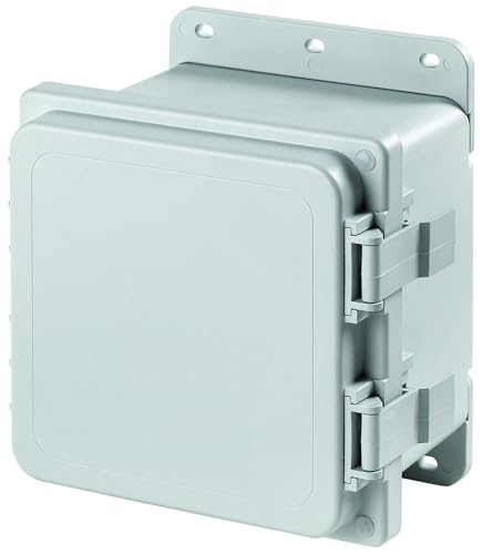 Hoffman A12106PHC Enclosure, PolyPro, Polyester, 12.08" x 10.08" x 6.35"