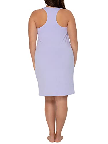 Smart & Sexy Women's Plus Size Comfort Cotton Rib Cardigan, Lilac Iris, 2X/3X #TOP3