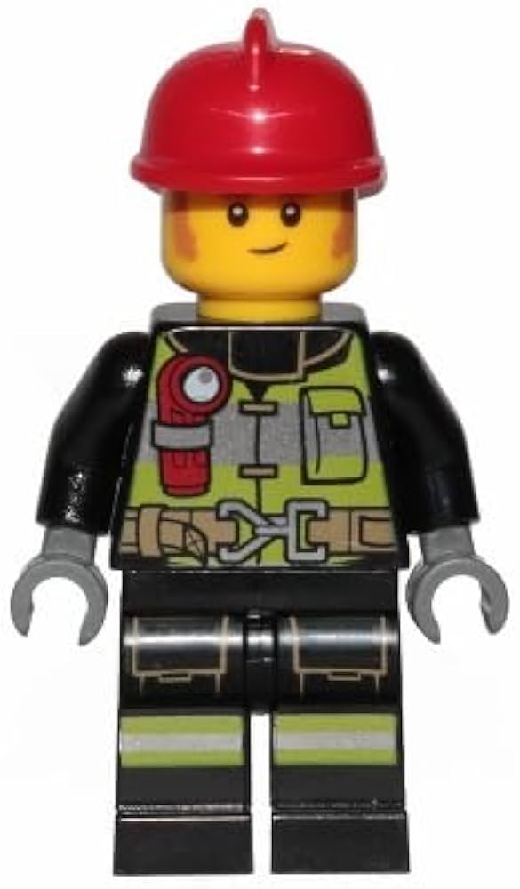 Amazon.co.jp: レゴシティ 消防士クレモンズ ミニフィギュア