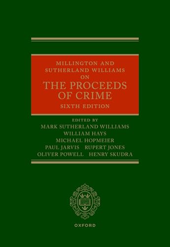 Millington and Sutherland Williams on the Proceeds of Crime