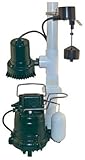 Zoeller 507-0008 Pre-assembled Sump Pump with Battery Backup and M53 Pump