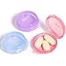 Small Pill Box (3 Pcs), Cute Pill Case Portable for Pocket Purse Briefcase Travel Pills Box Medicine Storage Container Earplug Case (Rose&Blue&Purple)